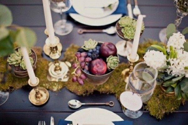 35款秋季餐桌布置方案 给你一桌子的丰盛（图） 