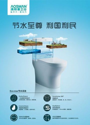 中国好马桶AS1279：节水至尊 利国利民