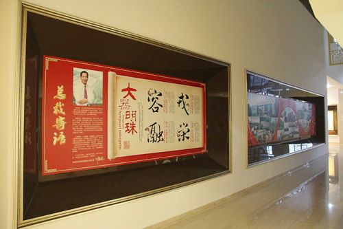 江西新明珠献礼十八大 党建文化长廊落成开放 