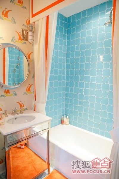 设计师的老宅翻新 独特的浴室装修引人侧目 