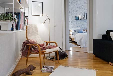 哥德堡小户型公寓装修 56平1室精心设计(组图) 