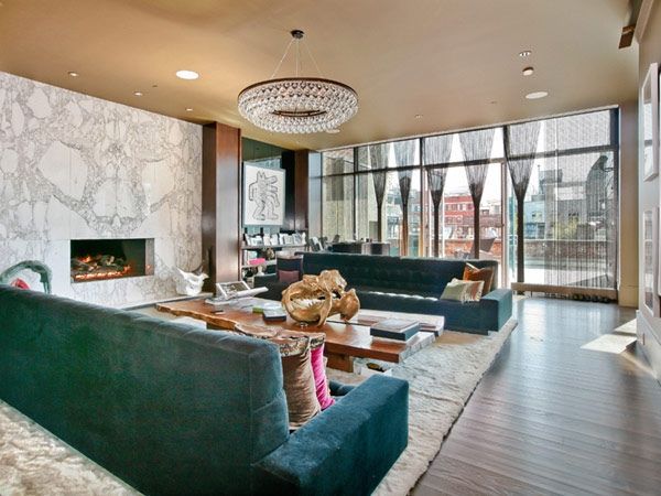 巨星Lenny Kravitz的纽约屋顶奢华公寓（图） 