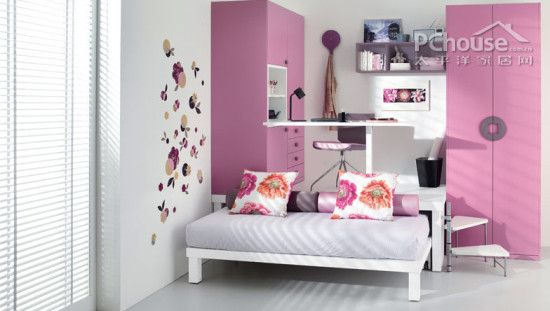 摩登双层床设计 最个性化的卧室收纳（图） 
