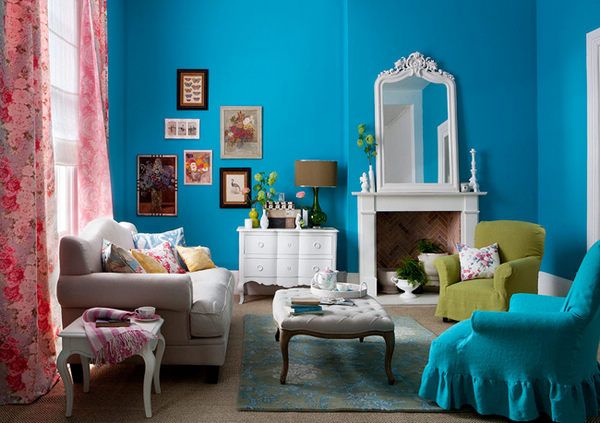 让生活多一份色彩 活泼又大方的室内设计 