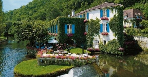 迷人的法国乡村酒店 Moulin de l'Abbaye(图) 