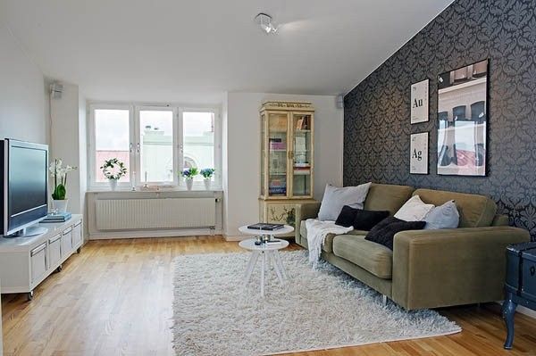 生活空间 北欧风格的明亮白色公寓设计欣赏 