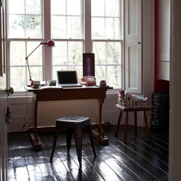 斑驳油漆铁艺编织 迷人的复古soho办公室(图) 