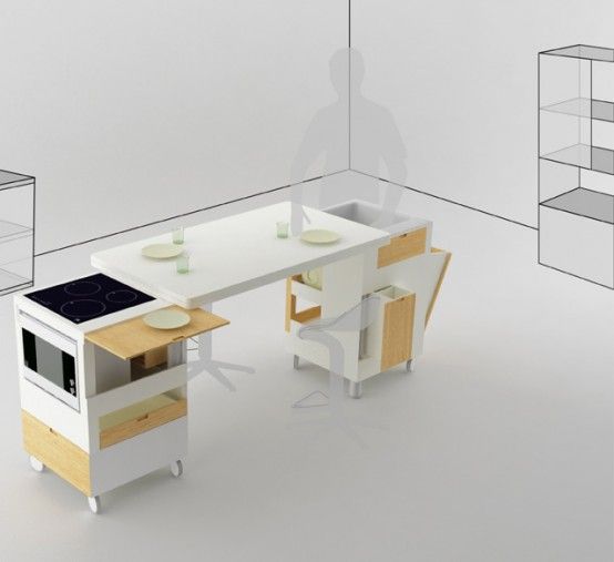 小空间解决大问题 10款超酷厨房收纳设计(图) 