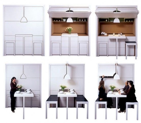 小空间解决大问题 10款超酷厨房收纳设计(图) 