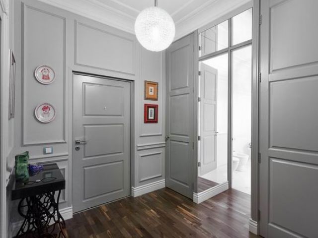 巴黎现代公寓 大胆色彩演绎时尚新艺术(组图) 