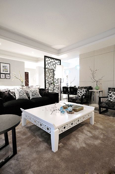黑白风格中式家 20图带你领略中式家居的魅力 