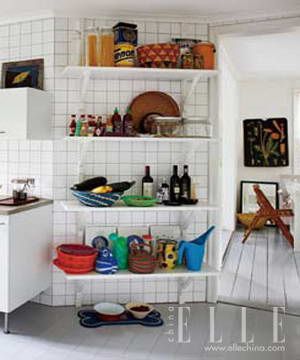 厨房家具巧利用 餐厨空间的细碎收纳法(组图) 