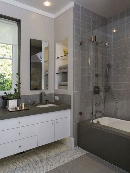 面积不大也能有舒适空间 小户型浴室设计欣赏 
