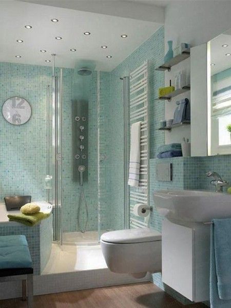 面积不大也能有舒适空间 小户型浴室设计欣赏 