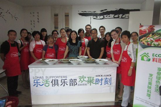 韩国料理老师金成淑与消费者体验活动