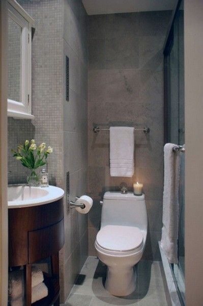面积不大也能有舒适空间！小户型浴室设计 