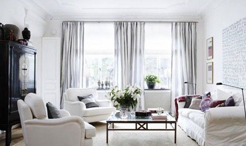 唯美现代简约风格 9个清爽简洁客厅搭配方案 