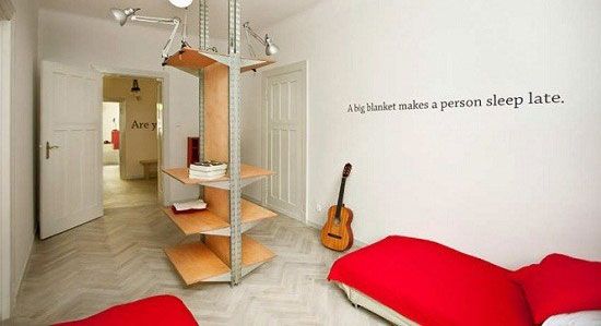 波兰小户型公寓设计 简约风格创意生活 