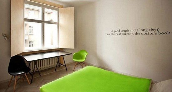 波兰小户型公寓设计 简约风格创意生活 