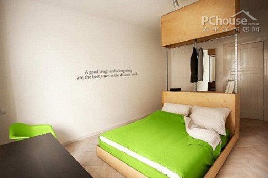 波兰小户型公寓设计 简约风格创意生活（图） 