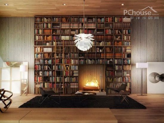 15款特色书房设计 犄角旮旯的超强收纳（图） 