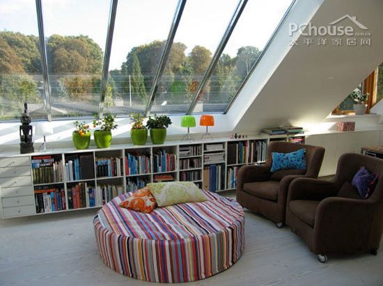 15款特色书房设计 犄角旮旯的超强收纳（图） 