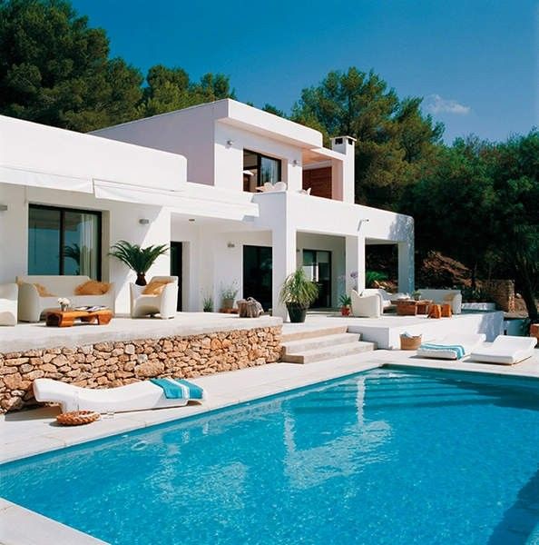 地中海混搭西班牙 希腊优雅住宅欣赏（图） 