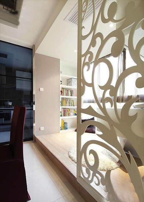 用瓷砖装90平通透2居室    给心一个放松的地方 