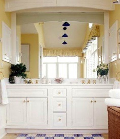 家居装修DIY 清爽宜人的白色卫浴迷人空间 