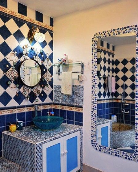 时尚家居方案 精致卫浴间瓷砖拼贴案例赏析 