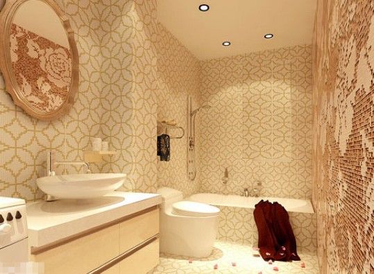 时尚家居方案 精致卫浴间瓷砖拼贴案例赏析 