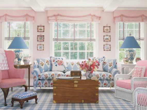 40套粉色及蓝色房间设计(组图) 