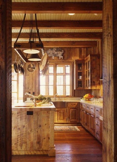 时尚新生 原生态木质打造简约现代厨房(组图) 