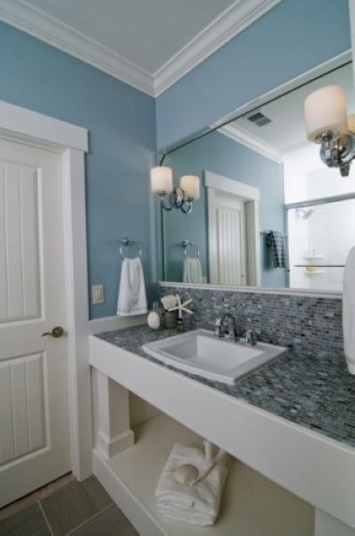 色彩大不同之蓝色浴室家居设计 