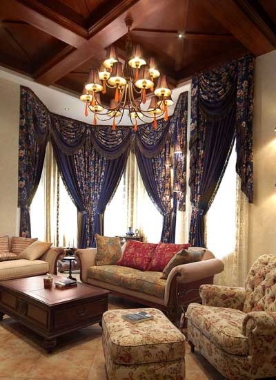 客厅装修效果图推荐 个性元素巧妙搭配出美居 