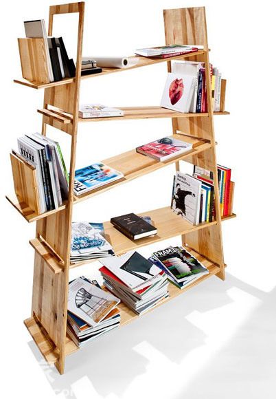 10个木质书架设置方案 美家变身图书馆（图） 