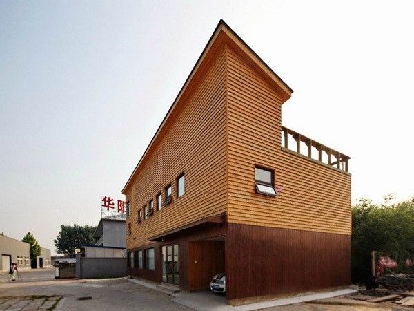 回归大自然 北京W house木质住宅设计(组图) 