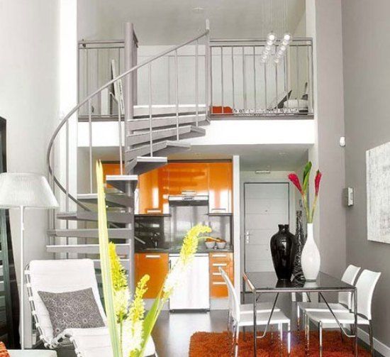小户型经典设计方案 58平米橙色活力美家居 