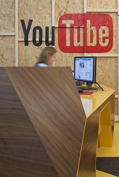 创意十足工业元素设计 youtube伦敦办公室 