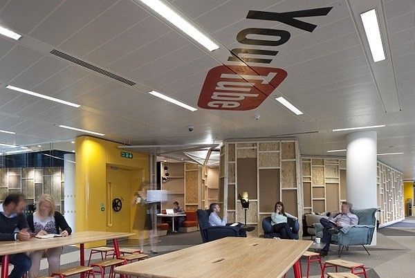 创意十足工业元素设计 youtube伦敦办公室 
