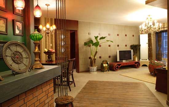 风华绝代的家居设计 东南亚风格装修效果图 