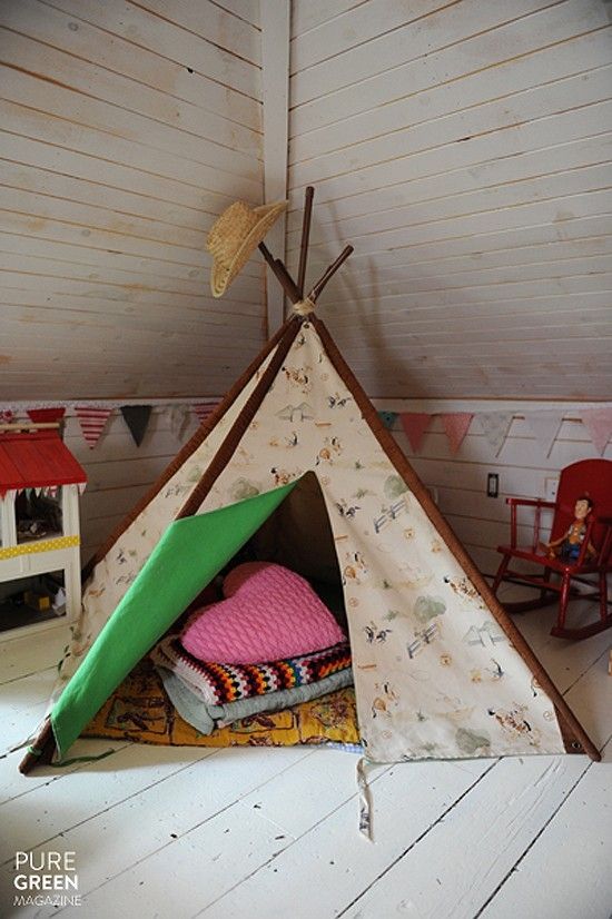 让宝宝在家露营的22款儿童游戏帐篷房（图） 
