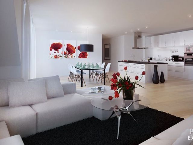 白色调质感方案 LOFT房型的小空间大魅力 