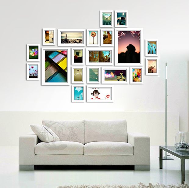 28款创意照片墙 时尚背景即刻家的故事(组图) 