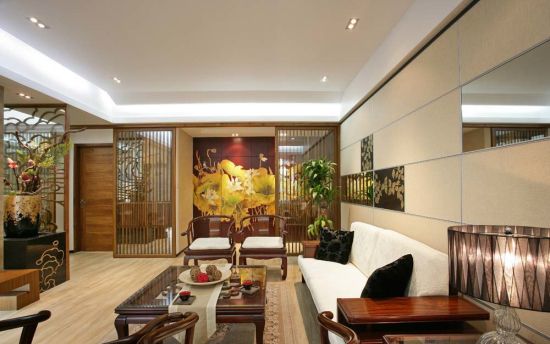 新中式风格家居 空间里的浪漫惬意气息(组图) 