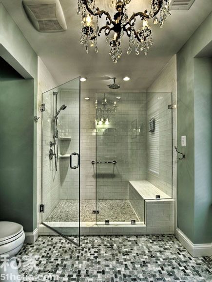 15个卫浴瓷砖设计 巧思鲜活小空间（组图） 