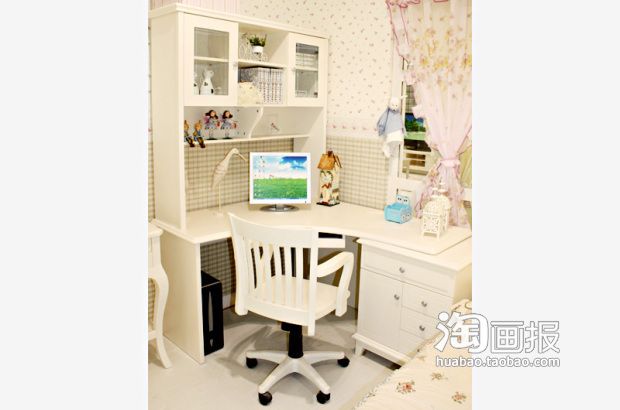 韩式浪漫温馨田园风 梦幻般的衣柜卧室搭配 