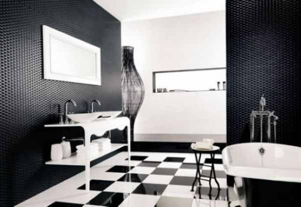 经典之色系列 23款黑白浴室传统设计（图） 