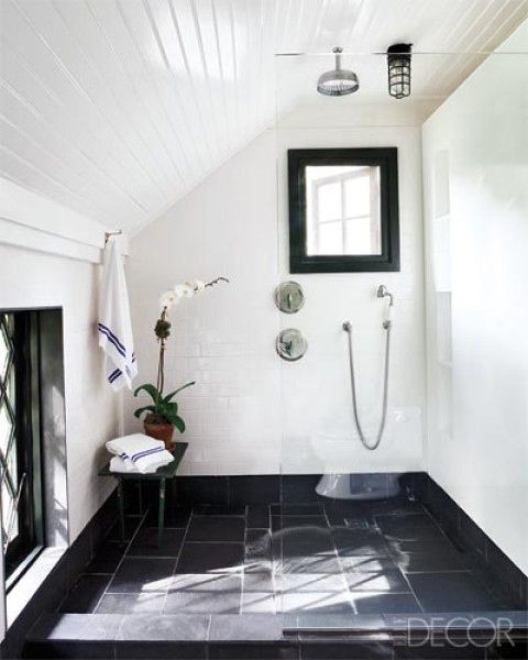 经典之色系列 23款黑白浴室传统设计（图） 