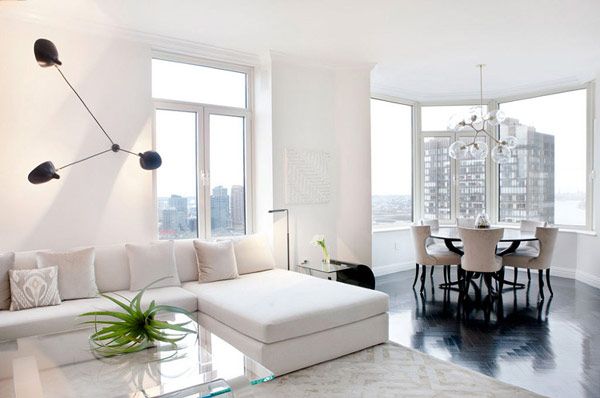 白色“净土”  优雅顶层公寓设计（组图） 